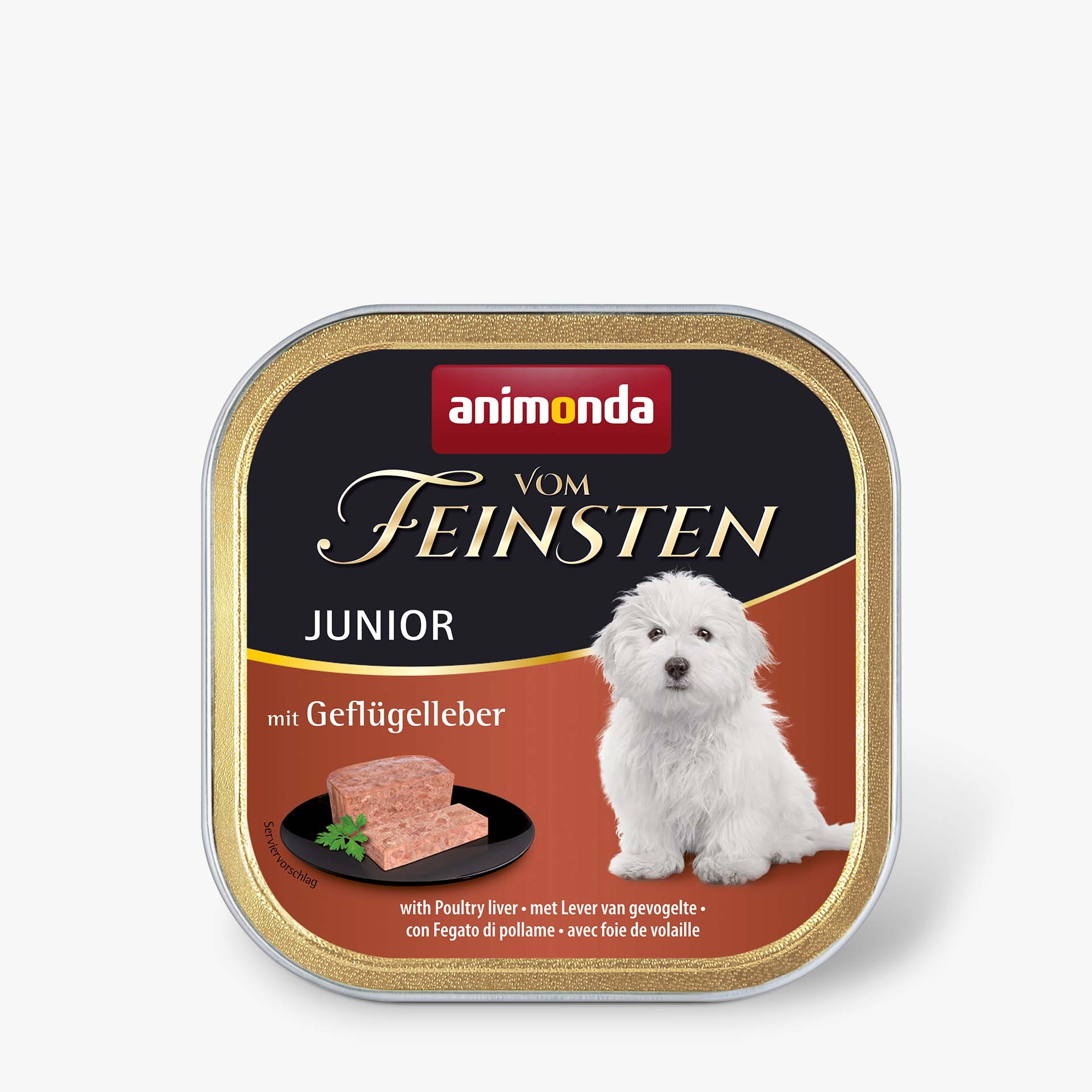 Animonda Vom Feinsten Junior with Poultry liver з печінкою домашньої птиці 150 г
