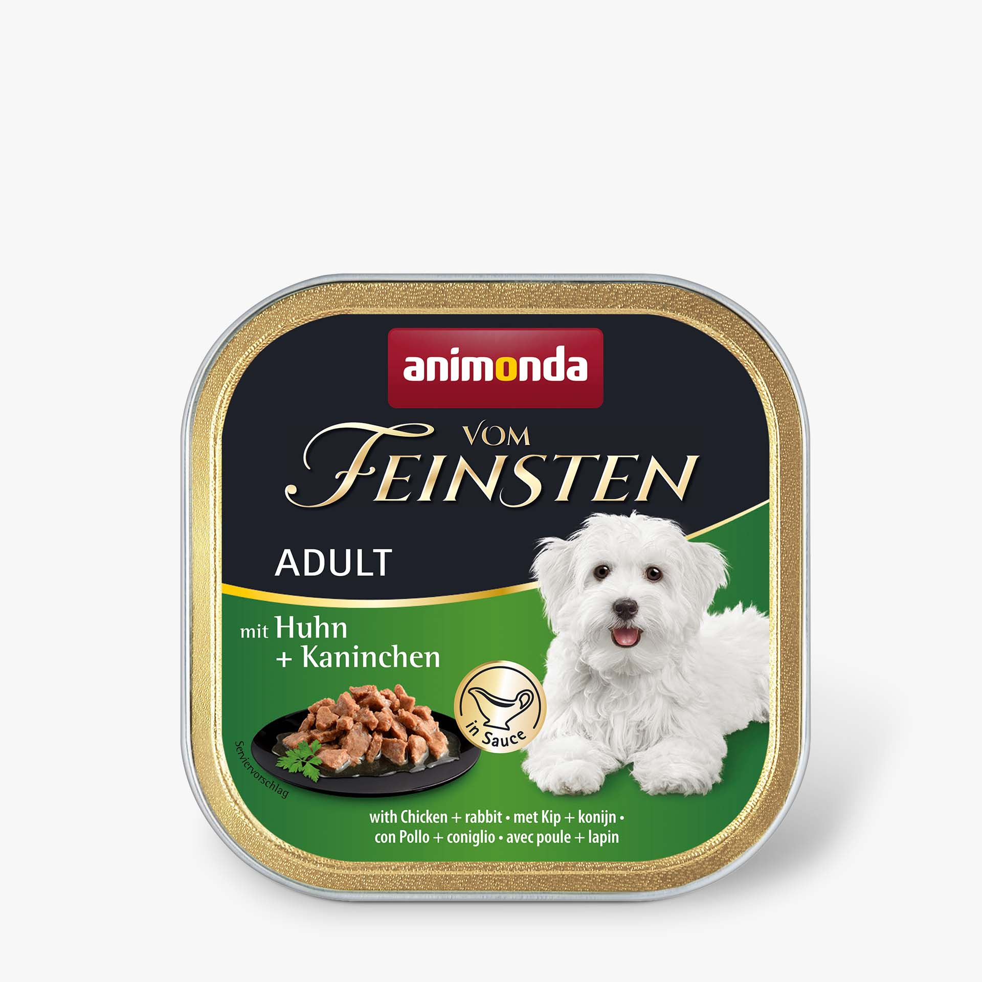 Animonda Vom Feinsten delicious sauce Adult with Chicken + rabbit з куркою і кроликом 150 г