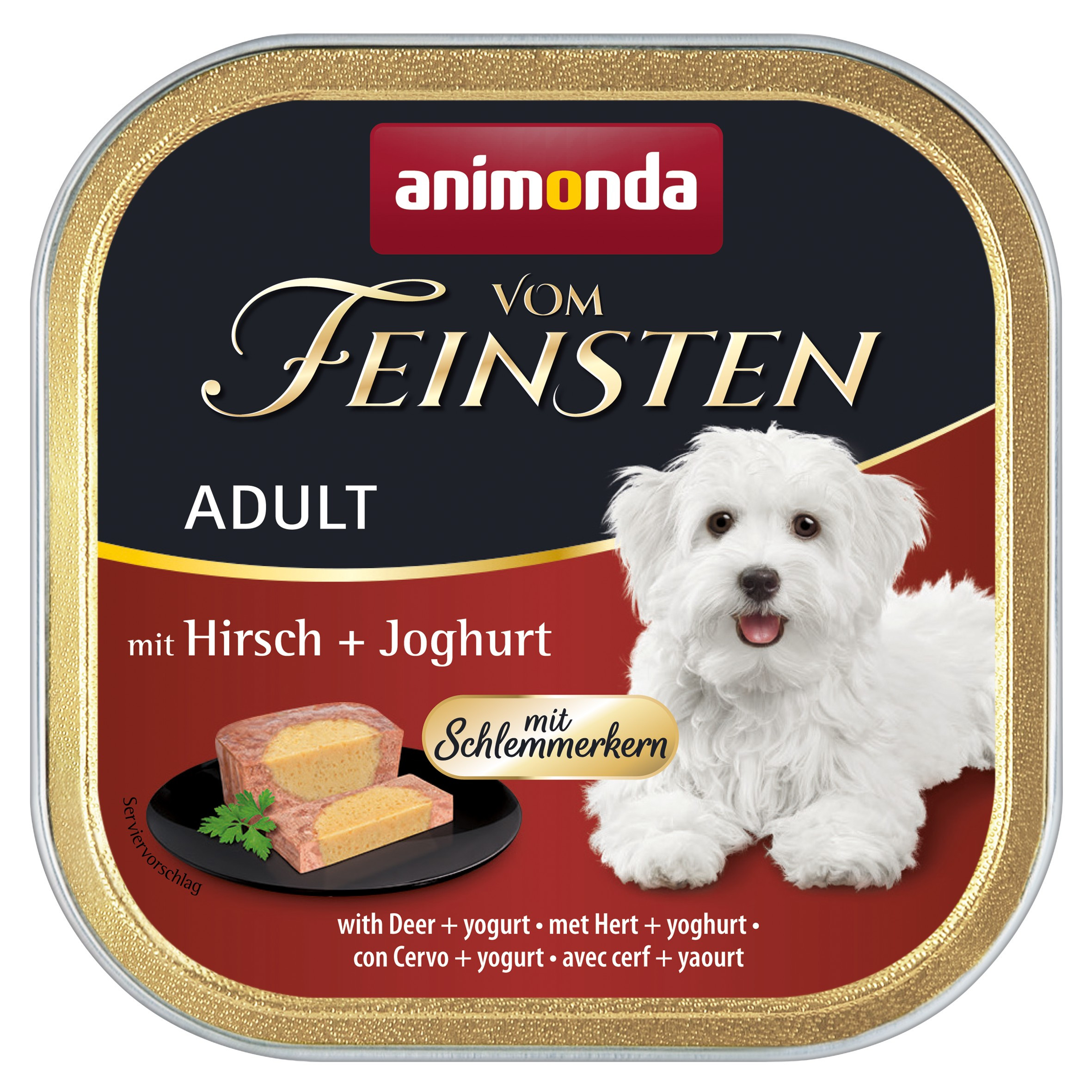 Animonda Vom Feinsten gourme Adult with Deer + yogurt з олениною у йогурті 150 г