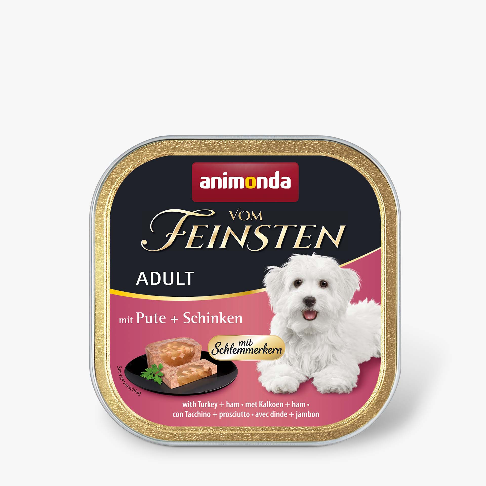Animonda Vom Feinsten gourme Adult with Turkey+Ham з індичкою і шинкою 150 г