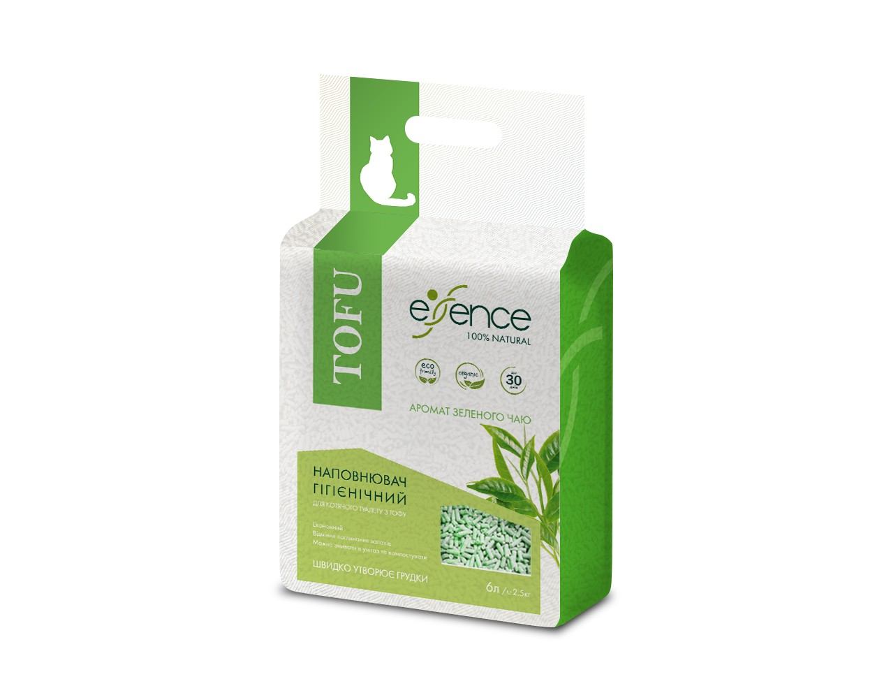Essence з тофу, з ароматом зеленого чаю, 6 л