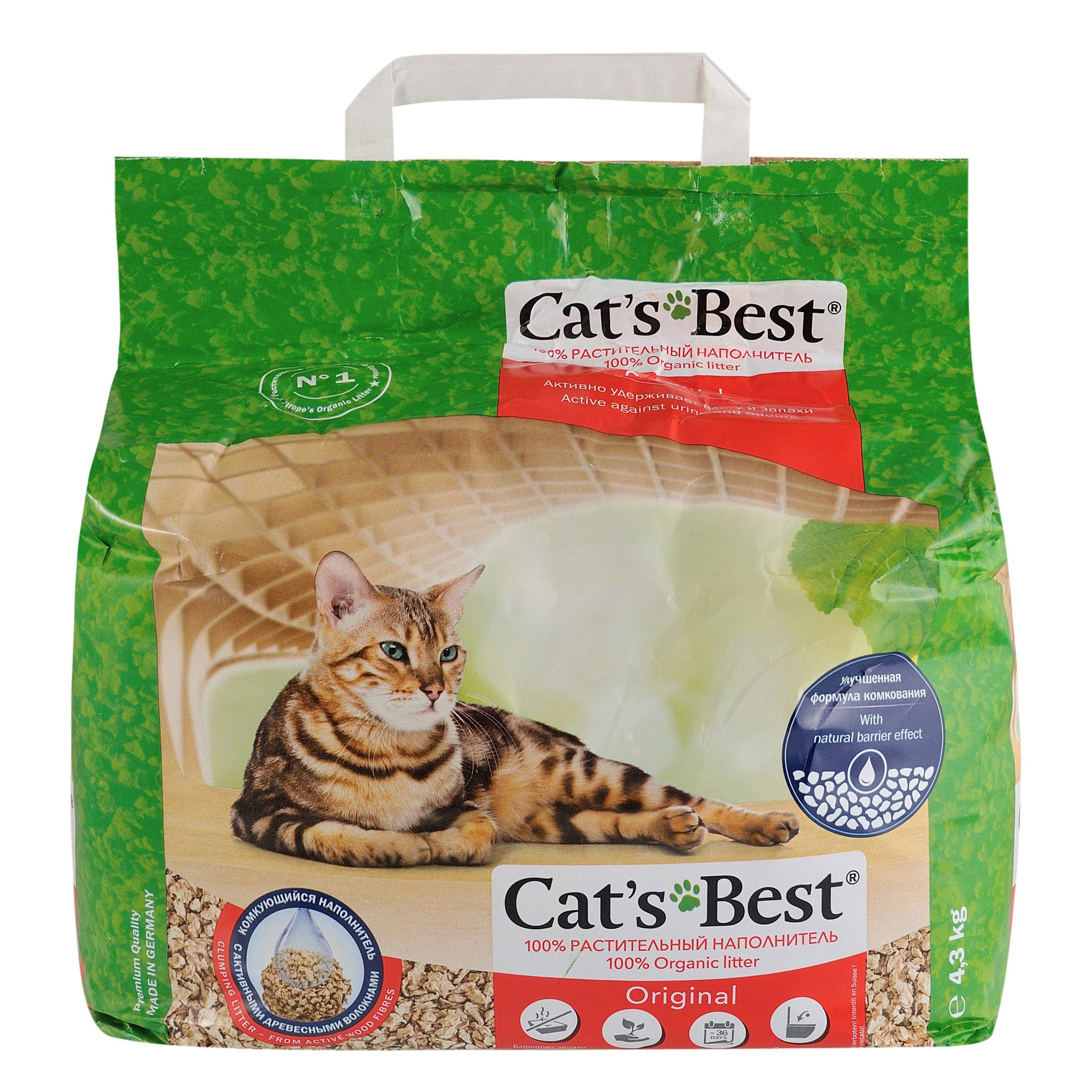 Cat’s Best Original для котячого туалету, деревний