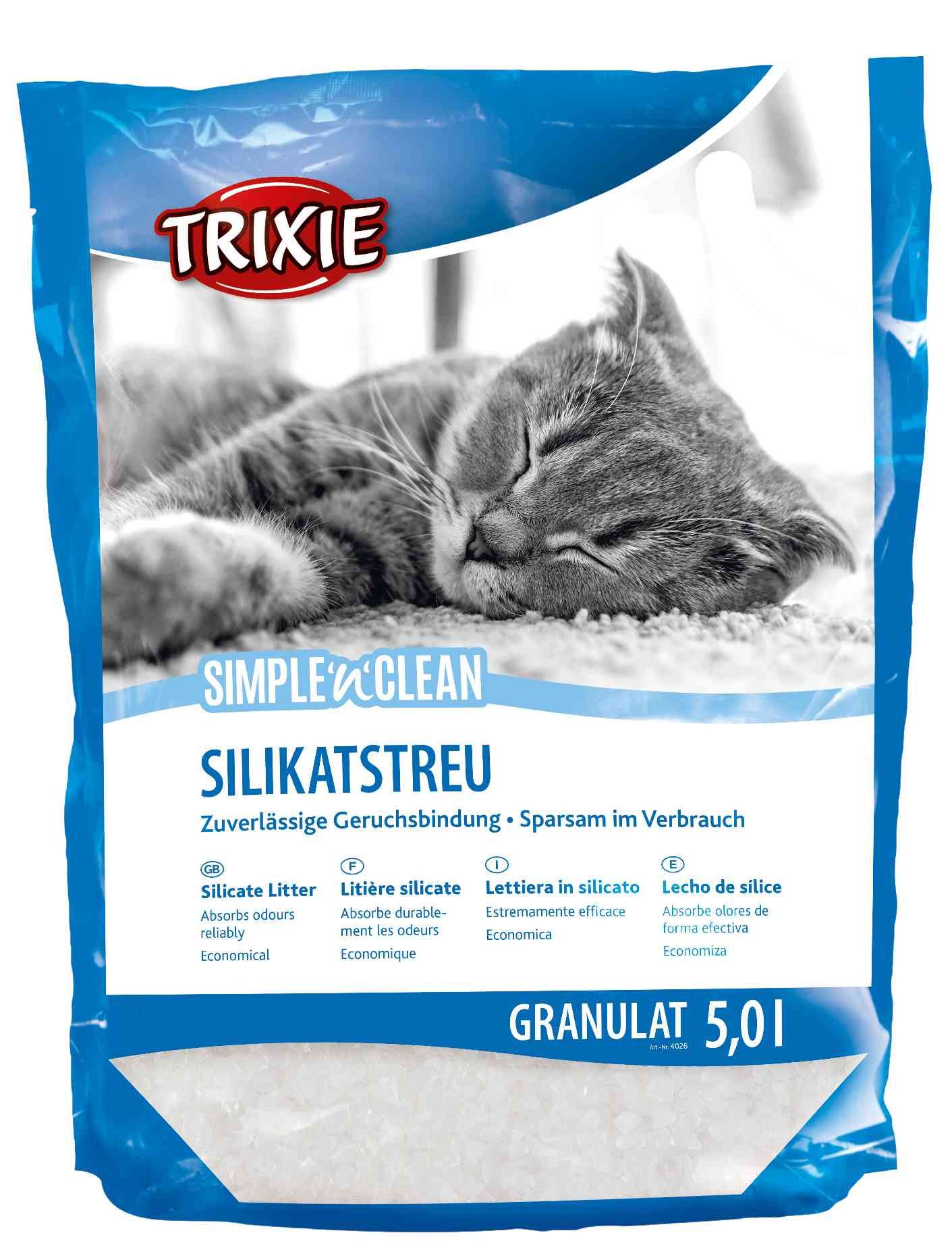 Trixie Simple&Clean для котів, силікагелевий