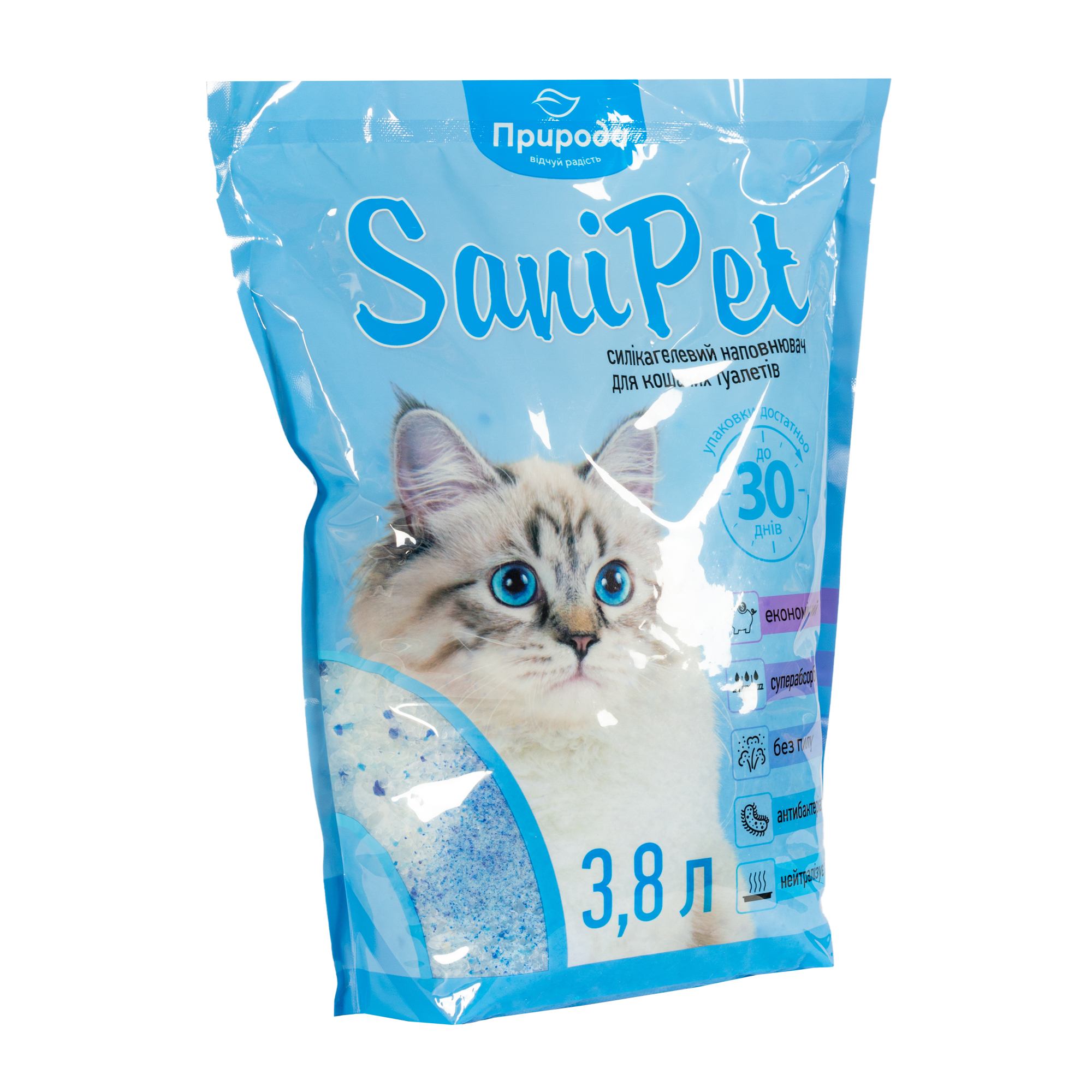 Природа Sani Pet силікагелевий