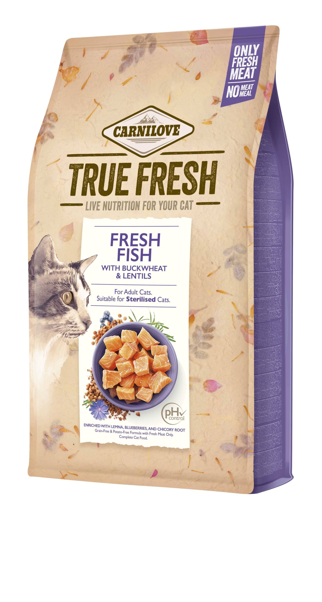 Carnilove True Fresh Cat для для дорослих котів, з рибою
