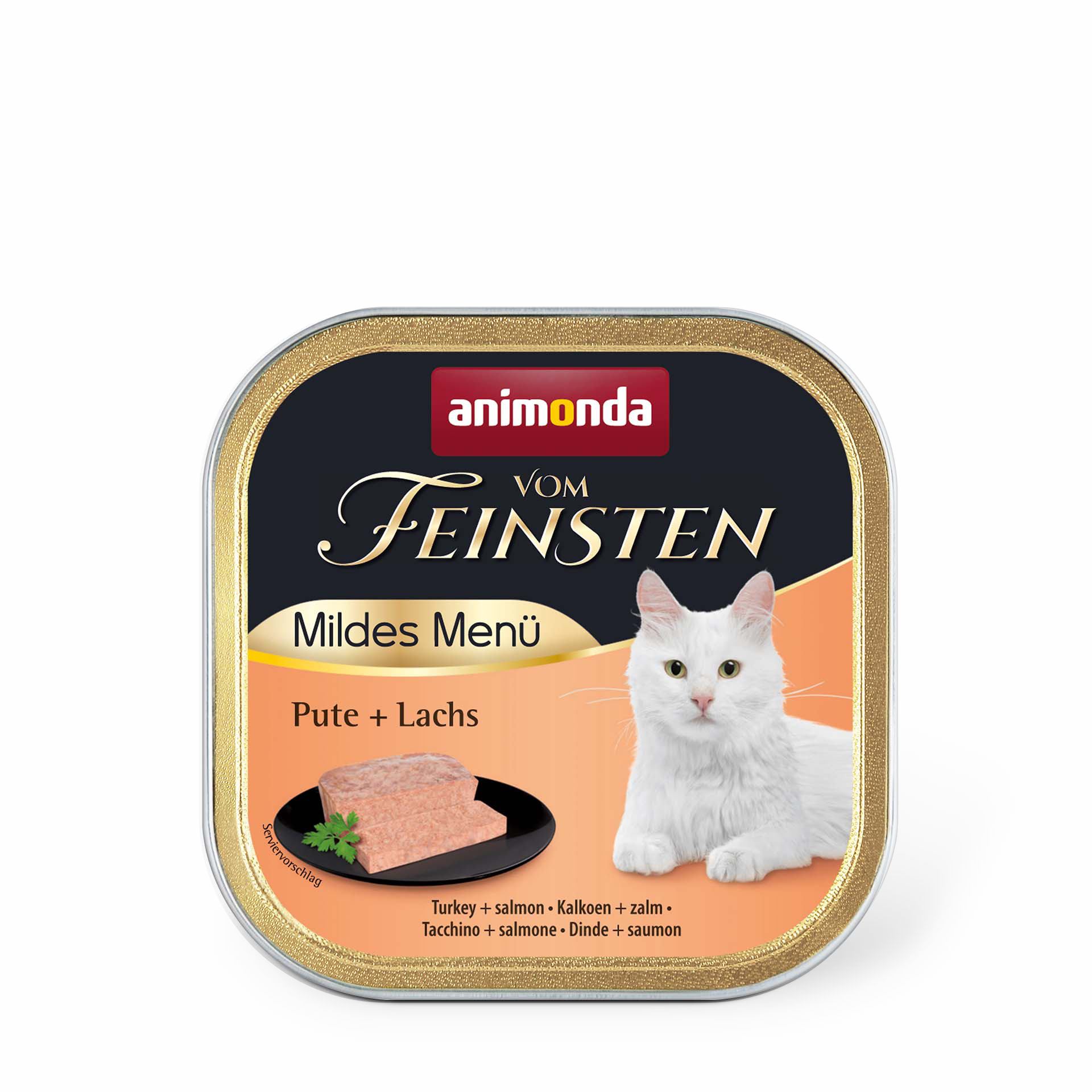 Animonda Vom Feinsten для дорослих котів, з індичкою та лососем 100 г
