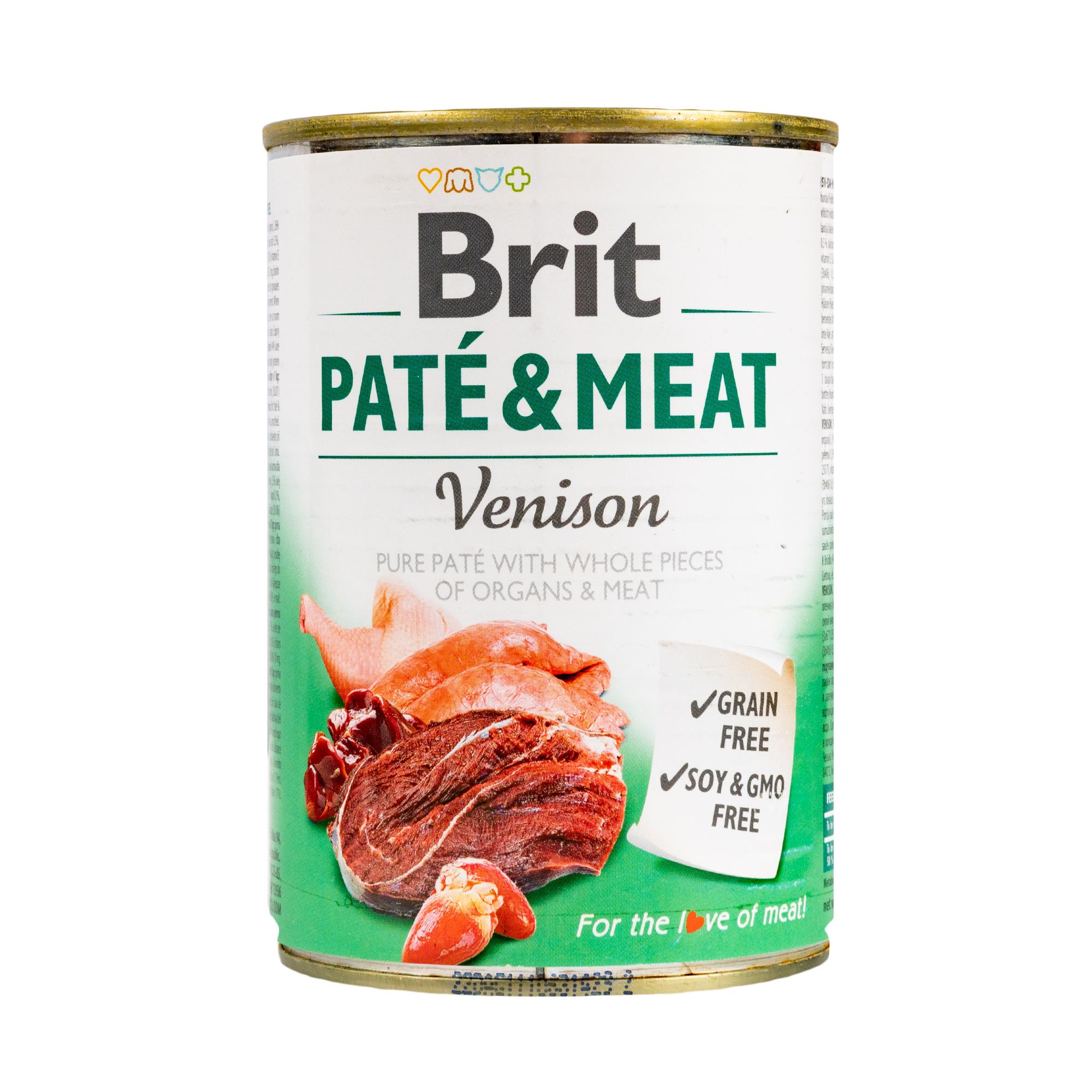Brit Care Pate & Meat для собак, з олениною 400 г