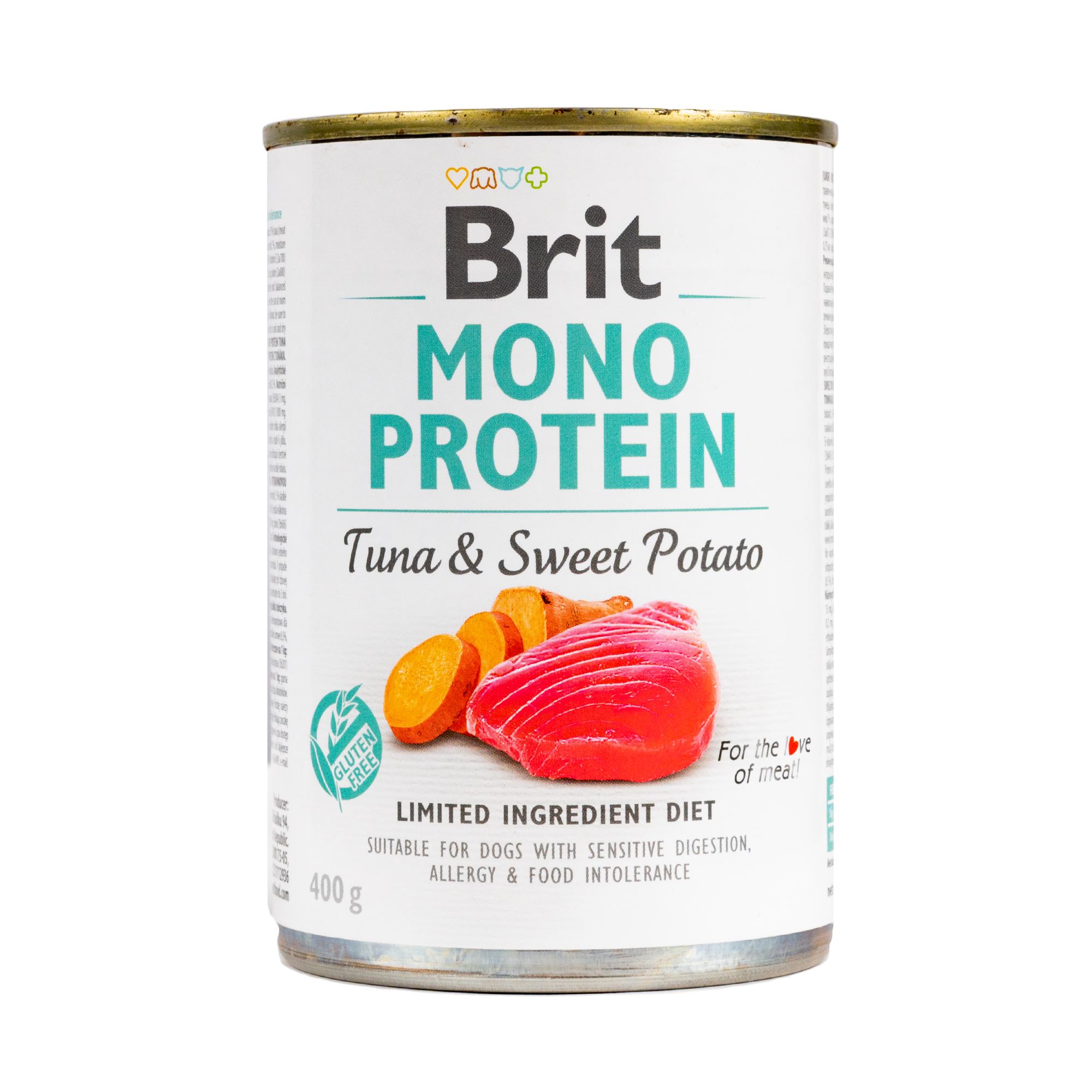 Brit Mono Protein Tuna & Sweet Potato для собак, з тунцем і бататом 400 г