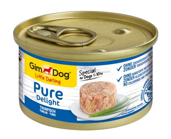 GimDog LD Pure Delight для собак мініатюрних порід, тунець 85 г