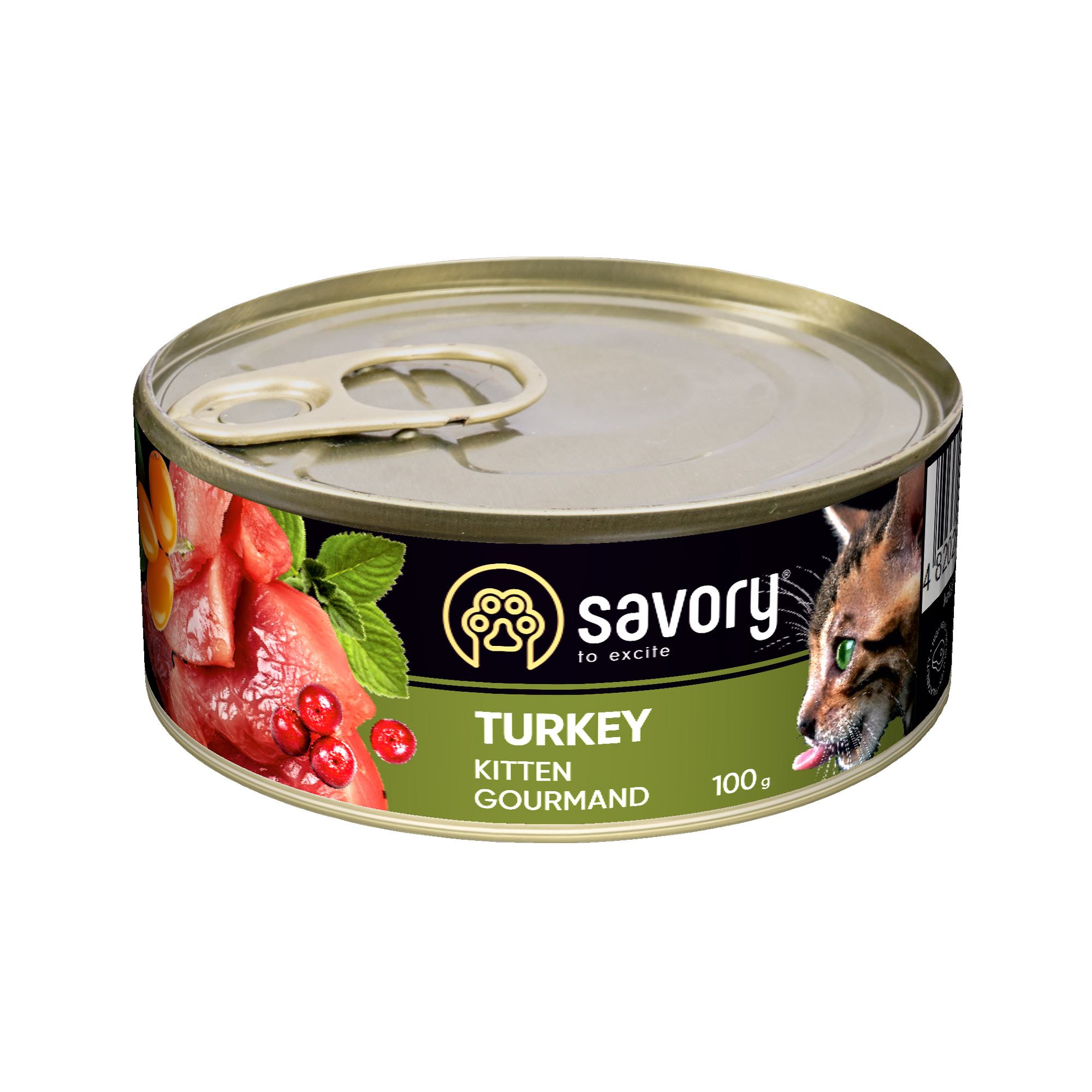 Savory для кошенят, з індичкою