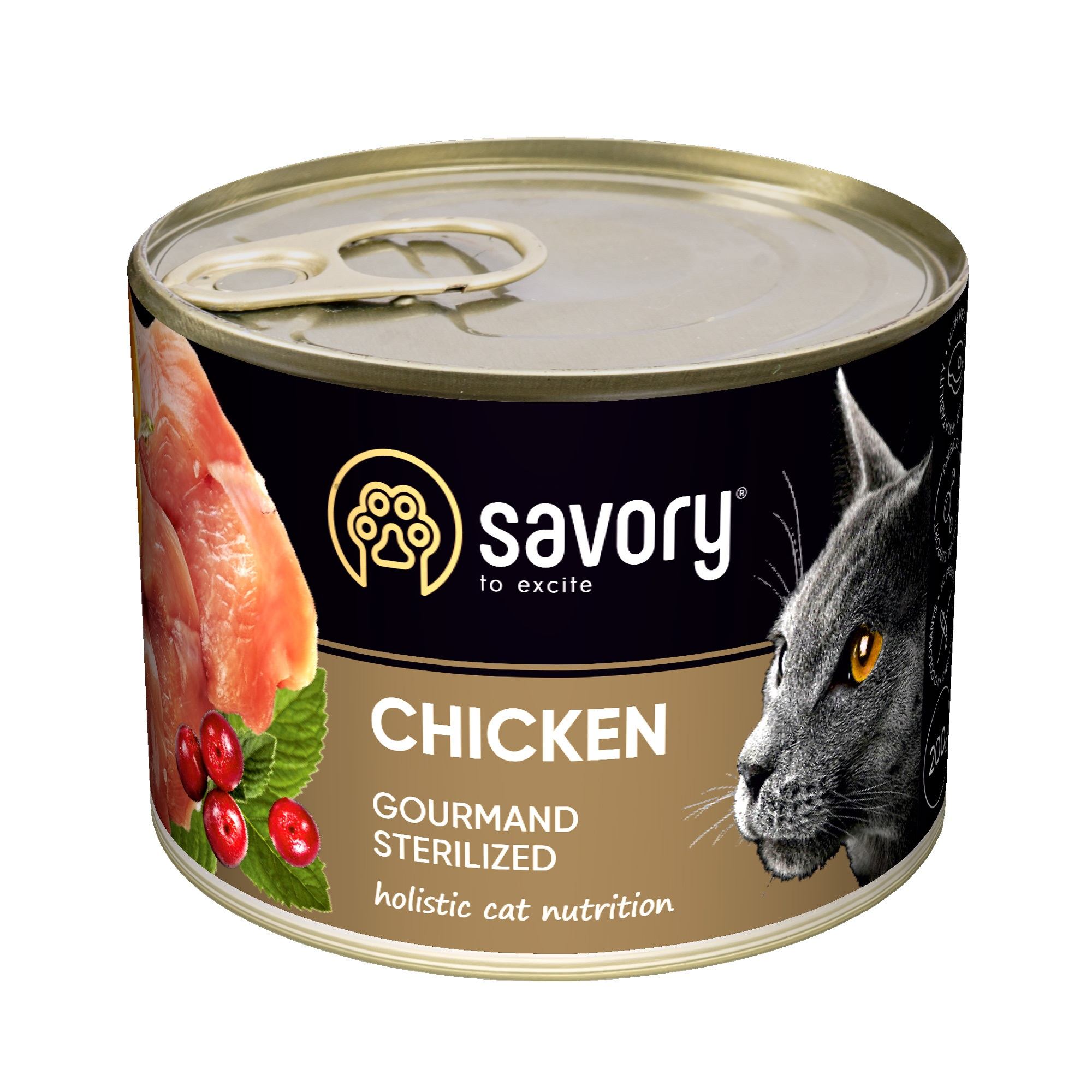 Savory для стерилізованих котів, з куркою