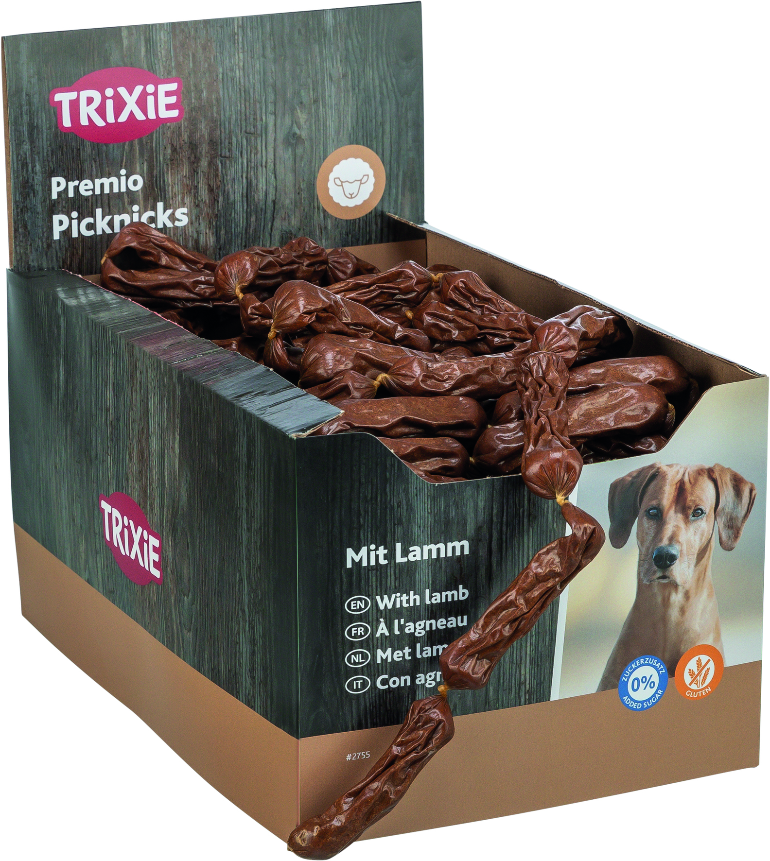Trixie Premio Picknicks для собак Сосиски з ягням 8 см