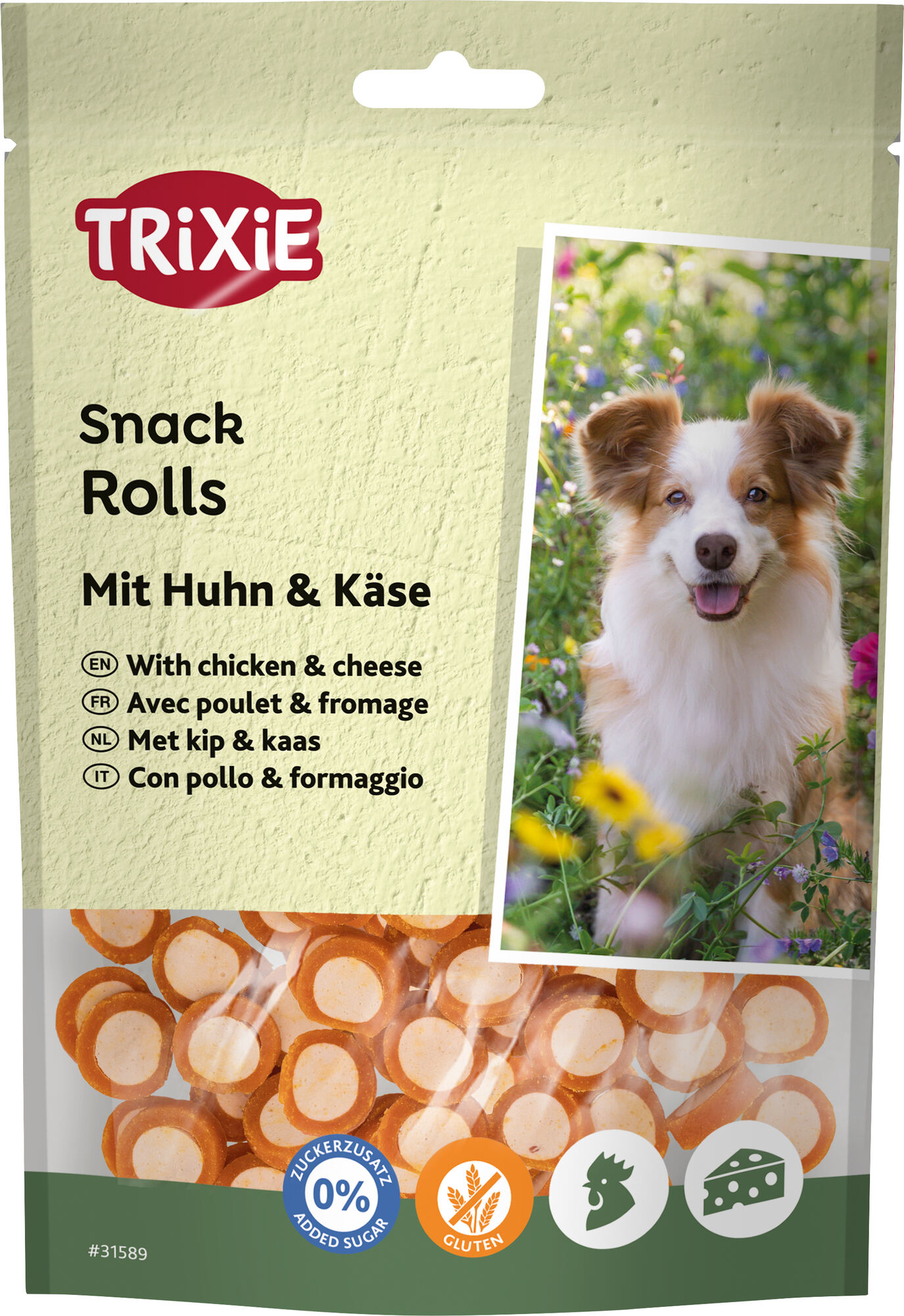 Trixie Premio Chicken Cheese Rolls для собак роли з куркою та сиром