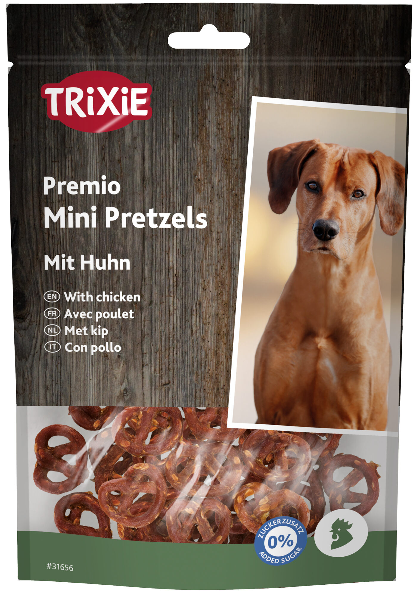 Trixie Mini Pretzels для собак крендель з куркою