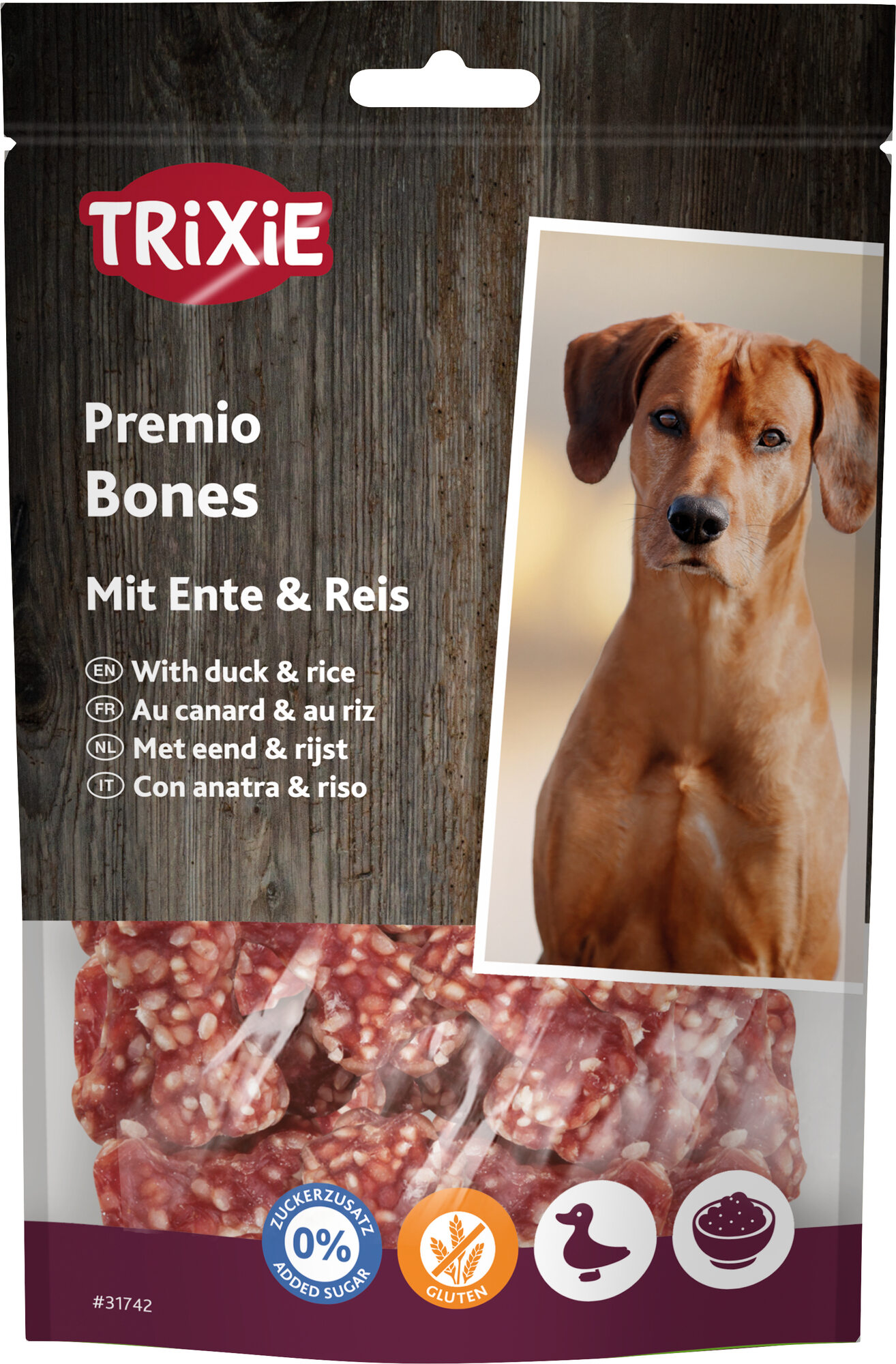Trixie Premio Rice Duck Bones для собак кісточки з качкою і рисом