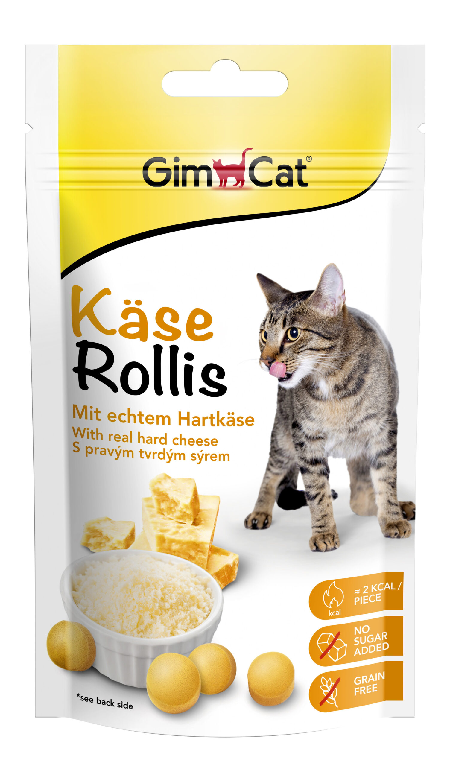 GimCat для котів, комплекс вітамінів, таблетки сирні