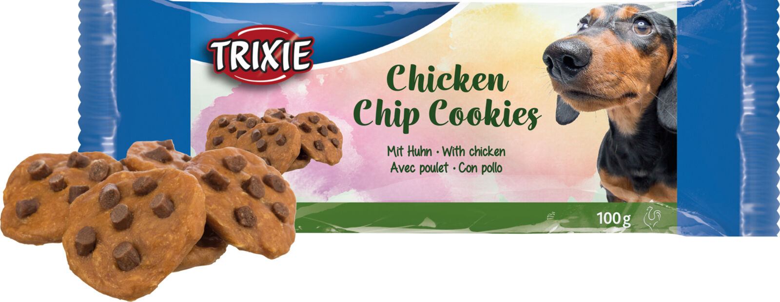 Trixie Chicken Chip Cookies для собак печиво з куркою