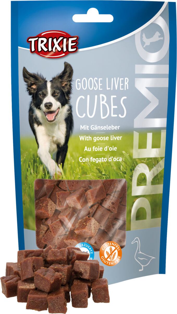 Trixie Premio Guse Liver Cubes для собак кубики з гусячою печінкою