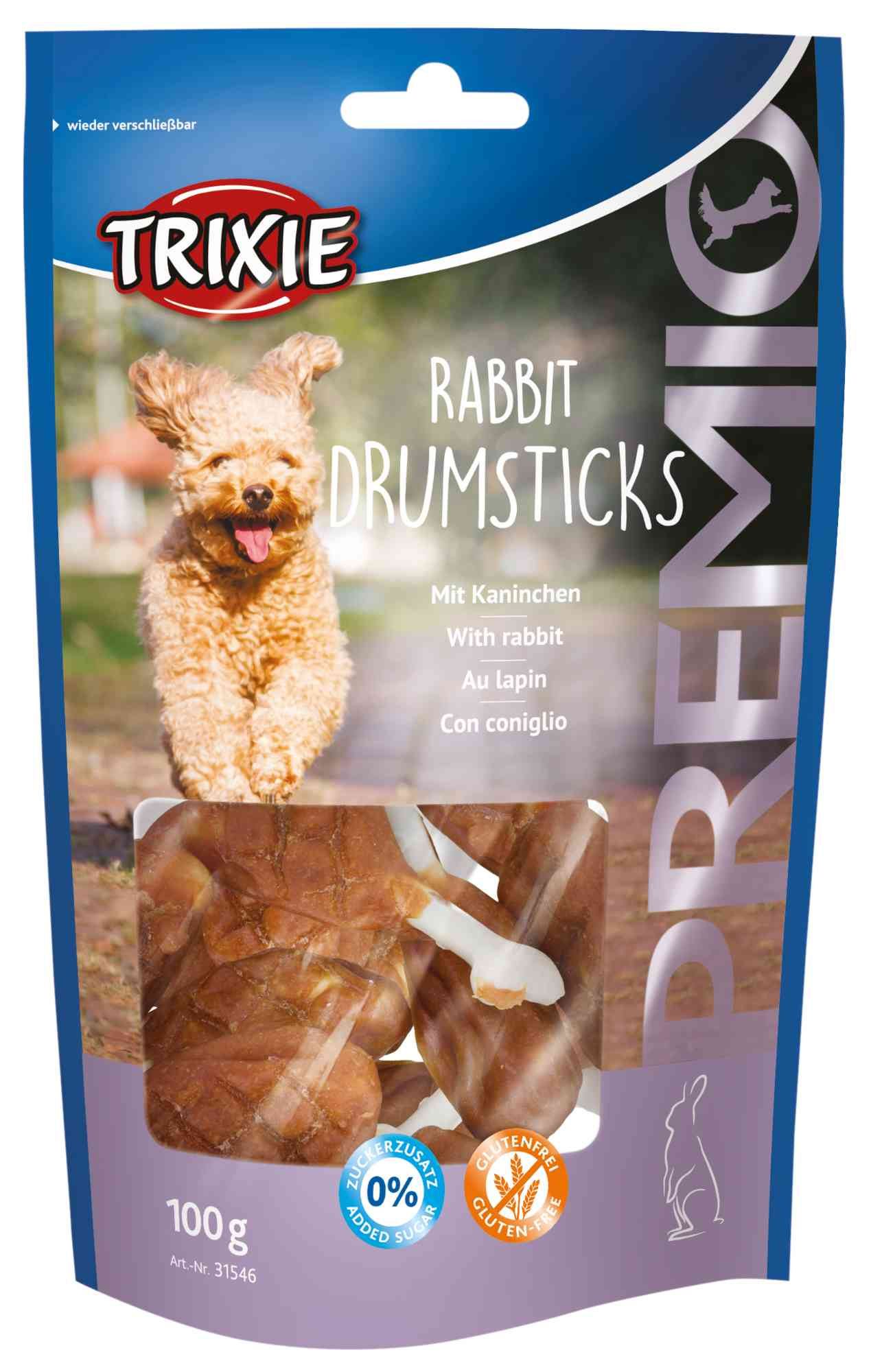 Trixie Premio Rabbit Drumsticks для собак кісточки з кроликом