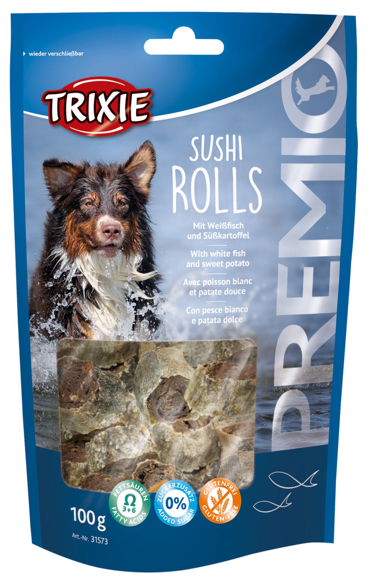 Trixie Premio Sushi Rolls для собак з рибою