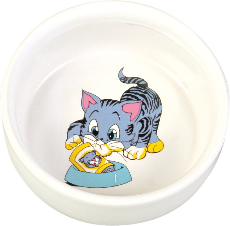 Миска Trixie для котів, керамічна, 11 см, 300 мл
