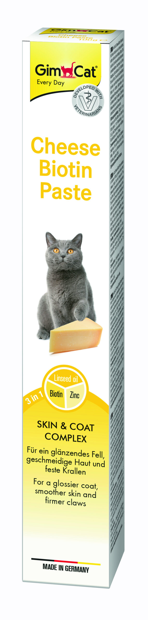 GimCat Cheese Biotin Paste cирна з біотином