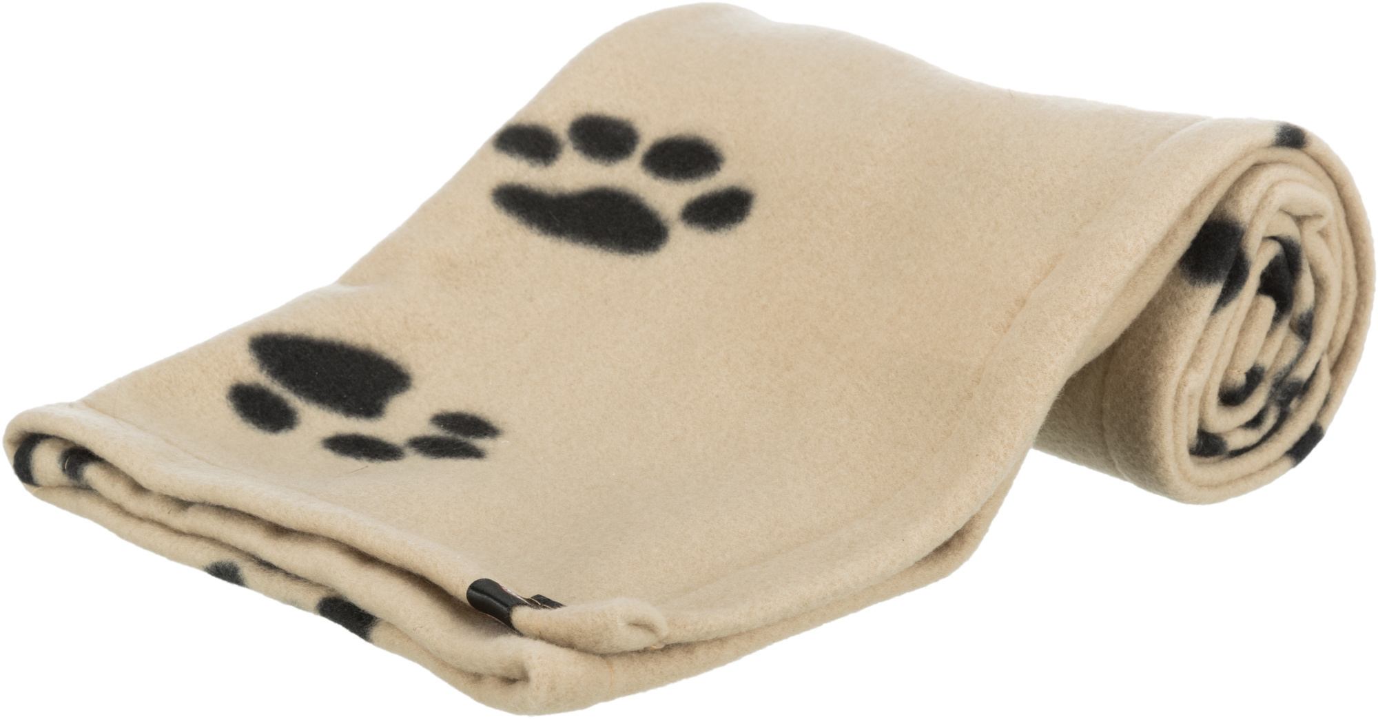 Килимок Trixie Beany для собак, флісовий, з лапками, 100х70 см (бежевий)