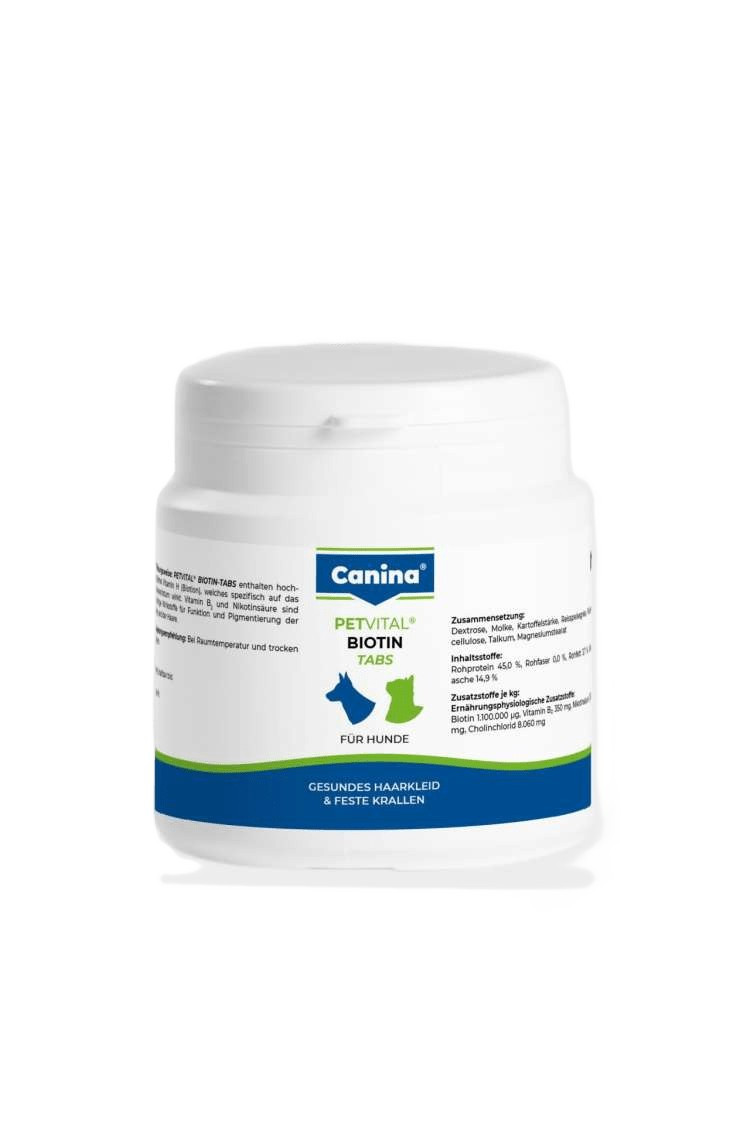 Canina Petvital Biotin-Tabs для вибагливих собак і котів