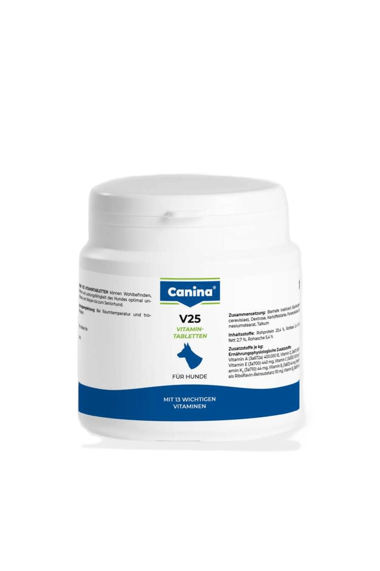 Вітаміни Canina V25 Vitamintabletten для собак, полівітамінний комплекс