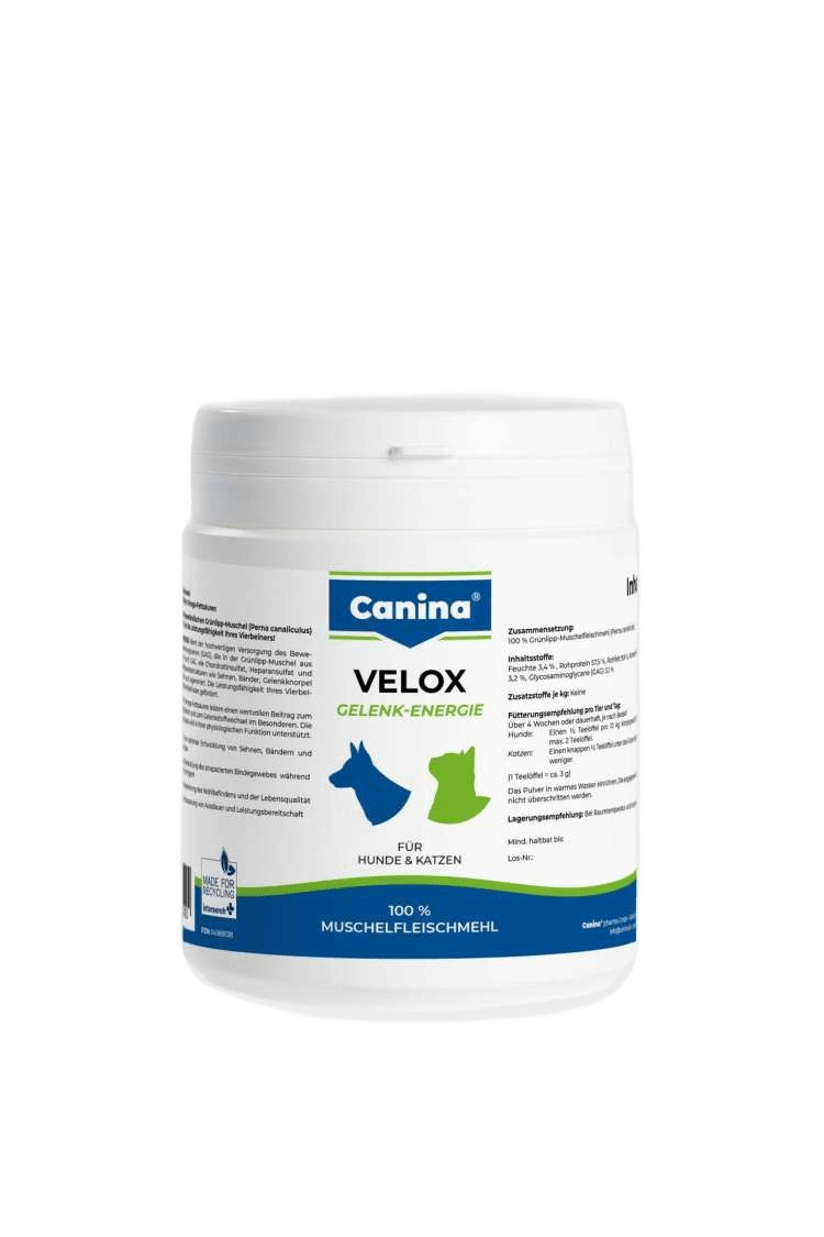 Canina Velox Gelenkenergie для собак, порошок з високим вмістом глюкозаміногліканів