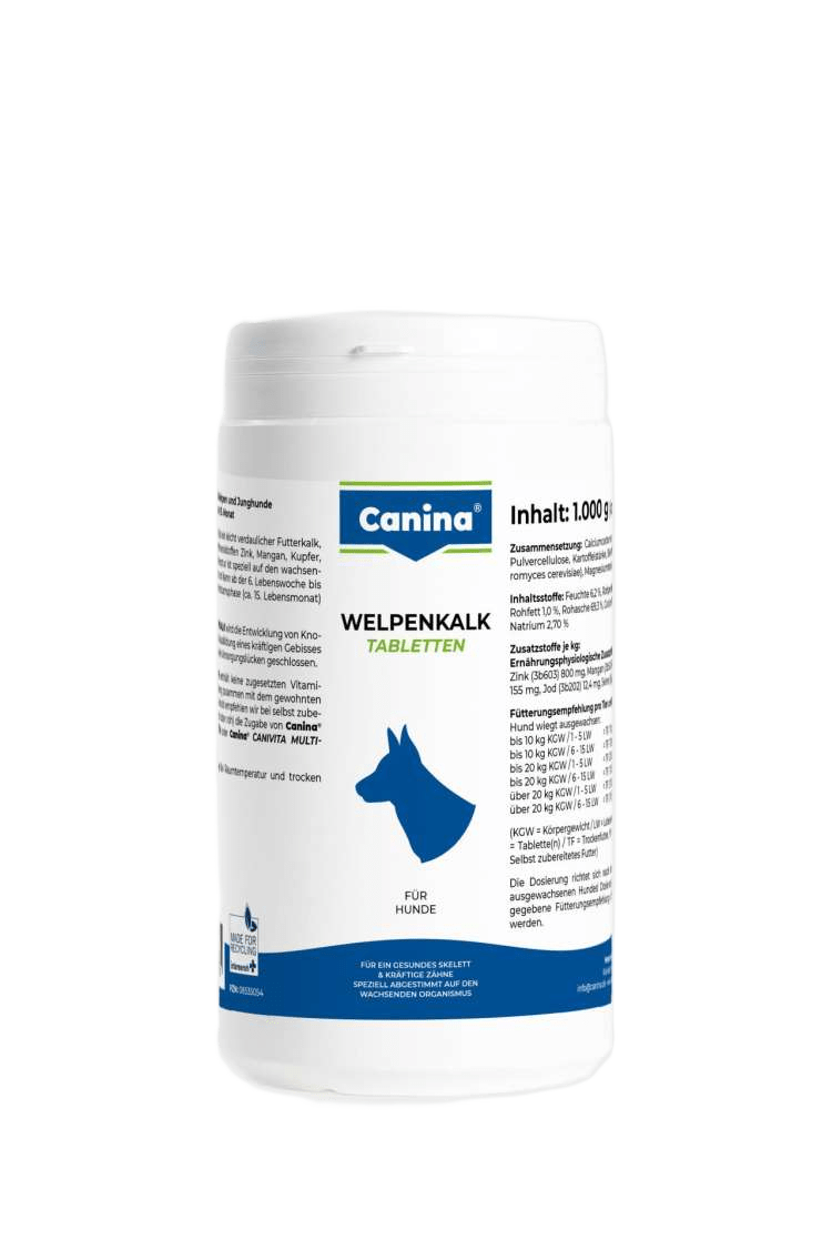 Вітаміни Canina Welpenkalk для цуценят