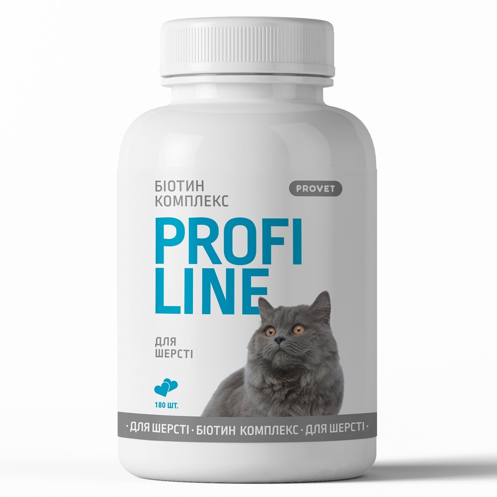 Provet Profiline для котів, Біотин Комплекс для шерсті