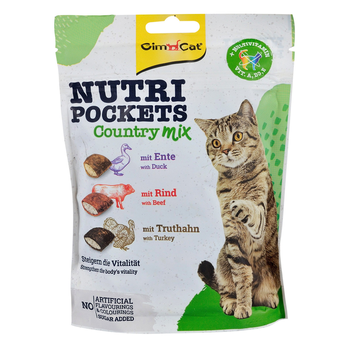GimCat Nutri Pockets Кантрі мікс для котів