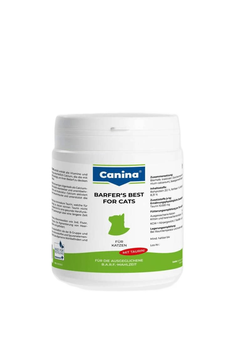 Canina Barfer Best для котів на натуральному годуванні порошок