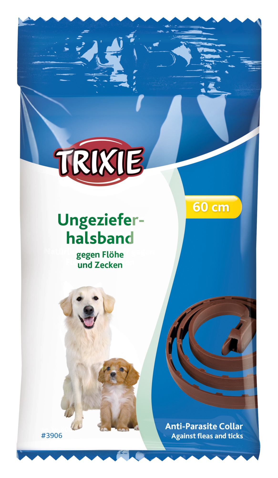 Біо-нашийник Trixie Flea & Tick Collar для собак, 60 см (від зовнішніх паразитів)