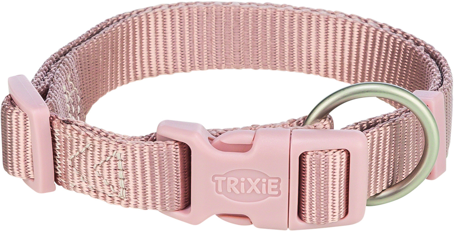 Нашийник Trixie Premium для собак M–L 35–55 см 20 мм світло-рожевий