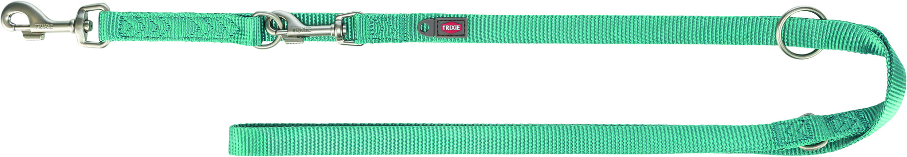 Повідець Trixie Premium регульований для собак XS–S 2 м 15 мм аква