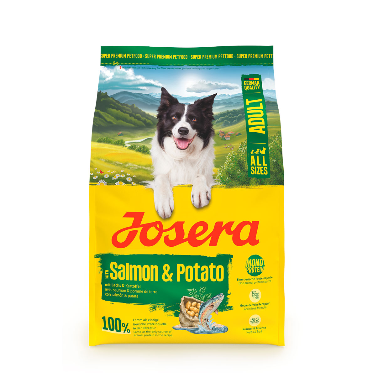 JOSERA A/S Adult with Salmon & Potato